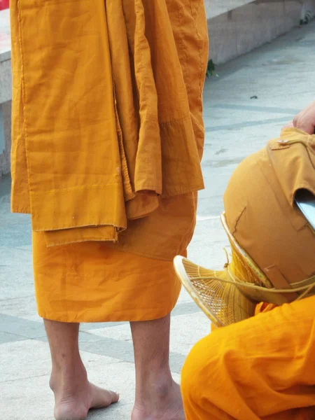 Buddyjski mnich — Zdjęcie stockowe