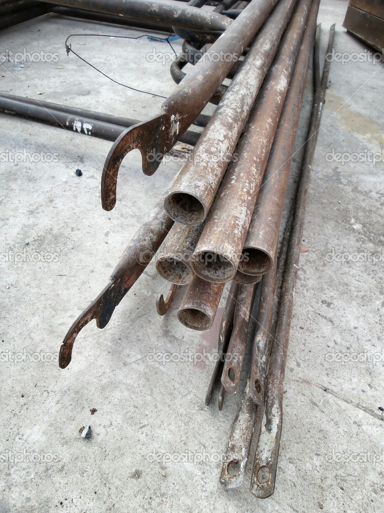 Old iron pipes Stock Photo by ©luknaja 40881099