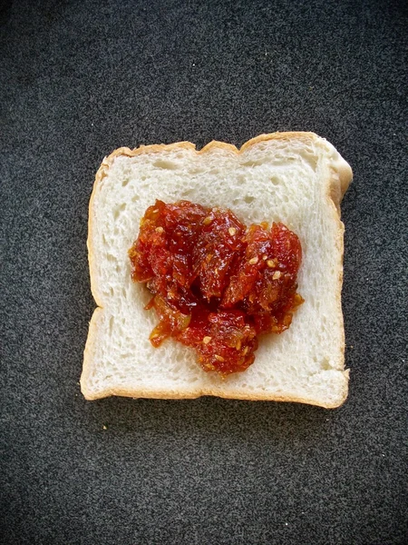 Chleb z dżemem — Zdjęcie stockowe