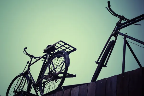 Oldtimer-Fahrrad. — Stockfoto