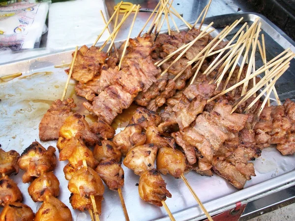 Barbacoa parrilla de carne —  Fotos de Stock