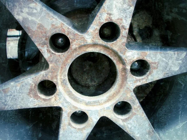 Vintage wheels — Stock Photo, Image