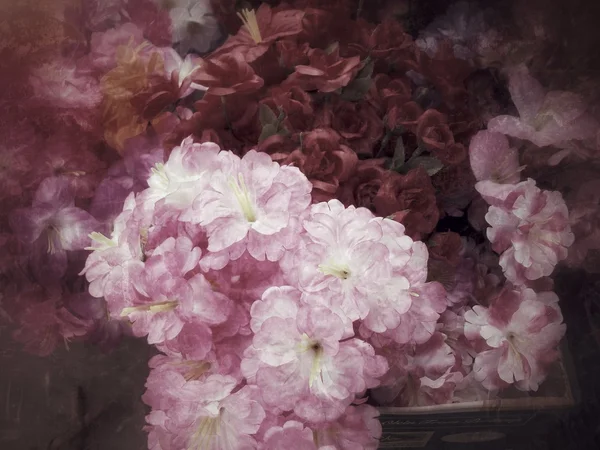 Όμορφη τεχνητών λουλουδιών — Φωτογραφία Αρχείου
