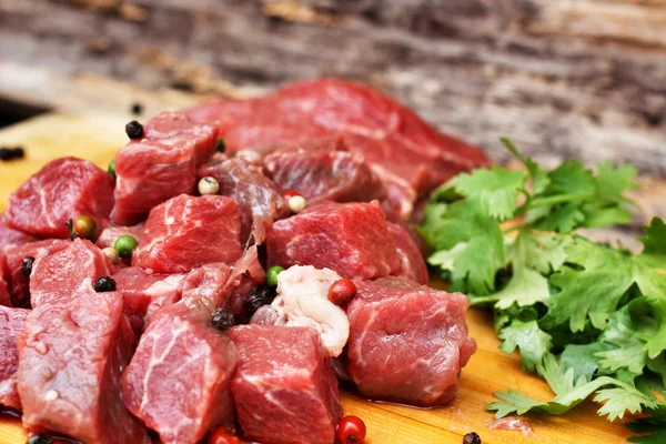 Carne crua de bovino — Fotografia de Stock