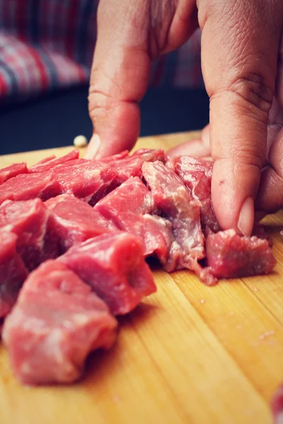 Carne de vacuno cruda — Foto de Stock