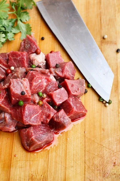 Raw beef meat — Stock Photo, Image