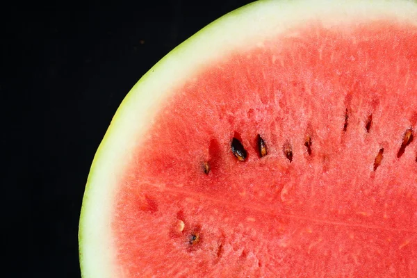 Zblízka červený meloun — Stock fotografie