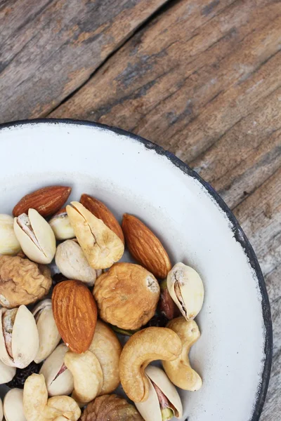 Mix of tasty nuts — Stock Photo, Image