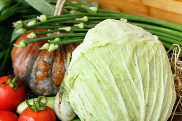 Mezcla de verduras frescas —  Fotos de Stock