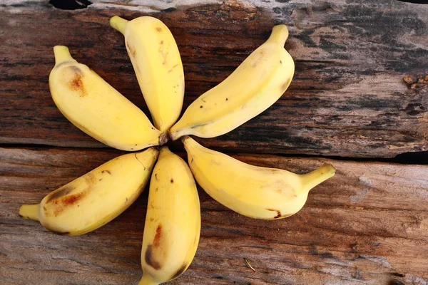 Rijpe banaan — Stockfoto