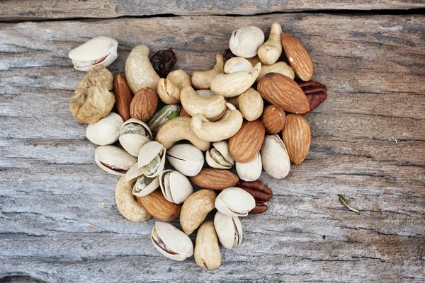 Mezcla de sabrosas nueces — Foto de Stock