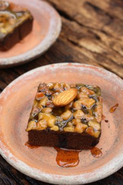 lezzetli karamelli pasta 