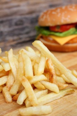 lezzetli hamburger