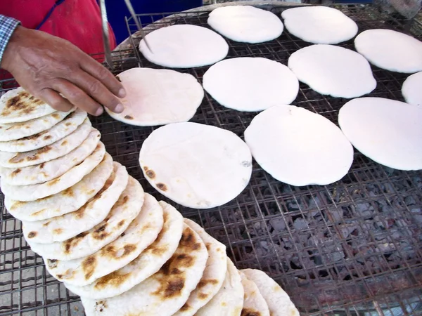 Pães Chapati indianos — Fotografia de Stock