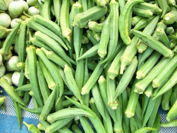 Okra — Stock Photo, Image