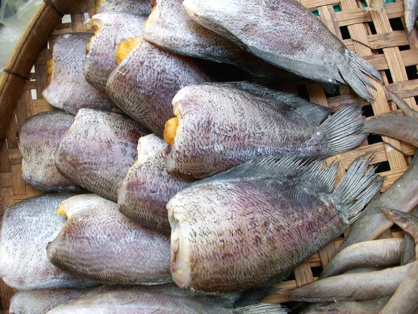 Un montón de pescado seco —  Fotos de Stock