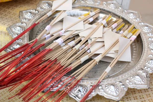 Incense and candles — Stock Photo, Image