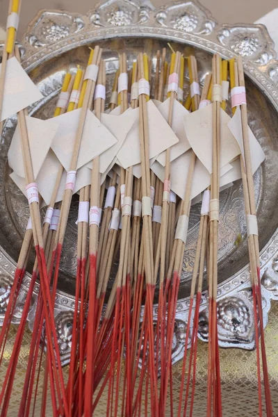 Incense and candles — Stock Photo, Image