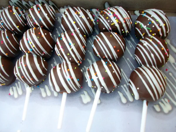 Lekkere chocolade donut — Stockfoto