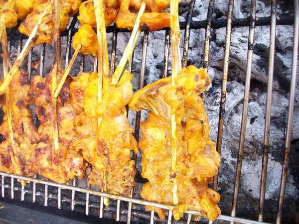 Barbacoa parrilla de carne — Foto de Stock