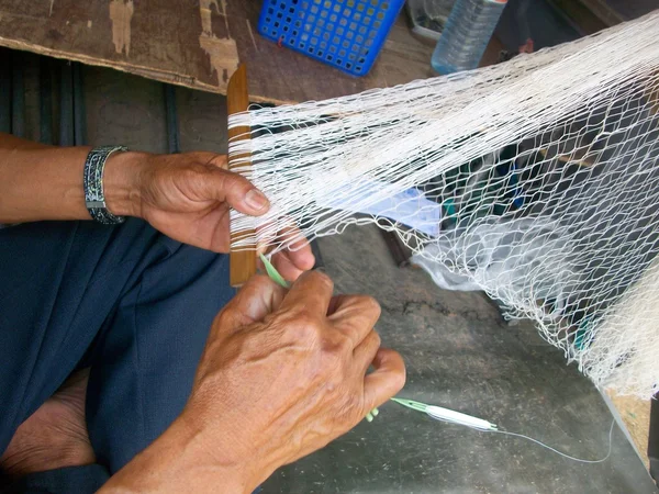 Têxtil Fishnet — Fotografia de Stock