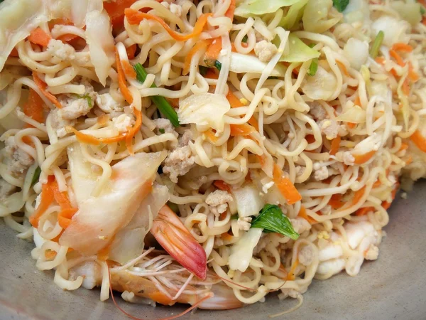 Gebakken rijst noodle — Stockfoto