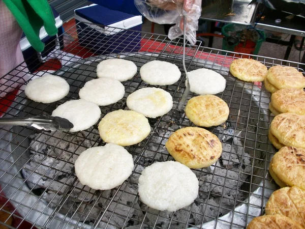 Reiskuchen in Asien — Stockfoto