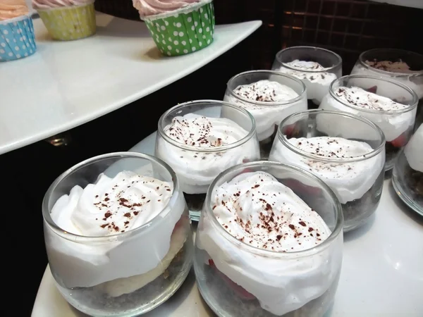 맛있는 컵 케익 — 스톡 사진