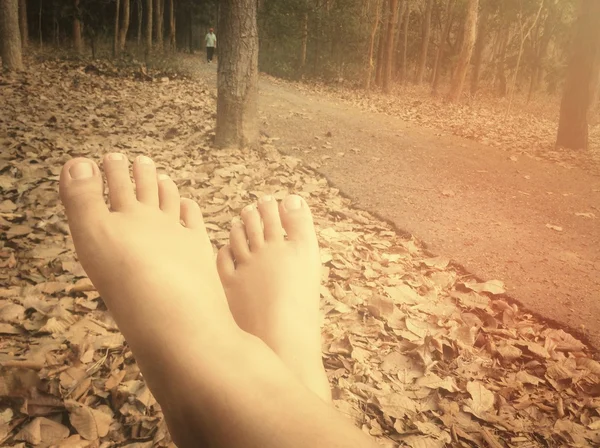 女性の足 — ストック写真