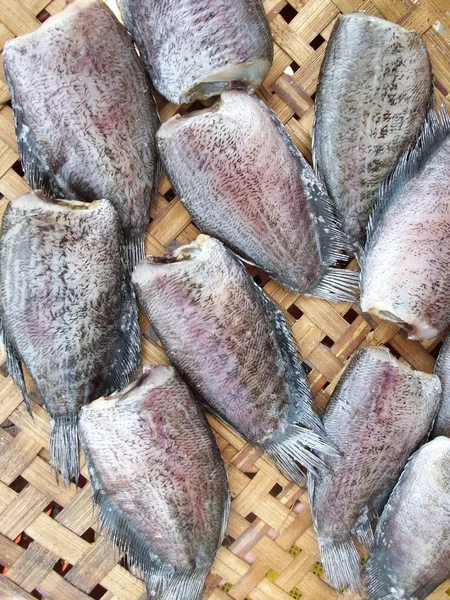 Un montón de pescado seco — Foto de Stock