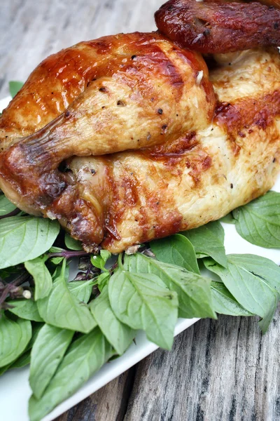 Ayam panggang utuh — Stok Foto