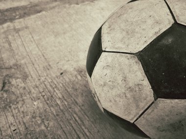 eski futbol topu arka plan