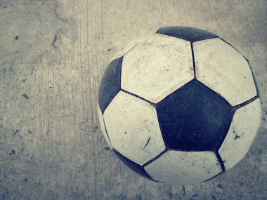 eski futbol topu arka plan 