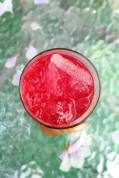 Red beverage — Stock Photo, Image