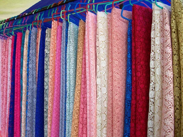 Silk fabric background — Stock Photo, Image