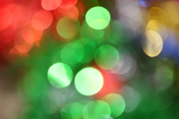 Bokeh colorido — Fotografia de Stock