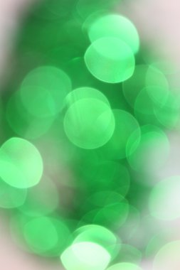 bokeh yeşil