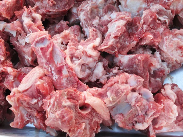 Daging babi mentah iga — Stok Foto