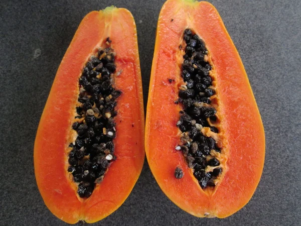 Papaya coapte — Fotografie, imagine de stoc