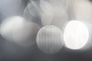 Gümüş bokeh