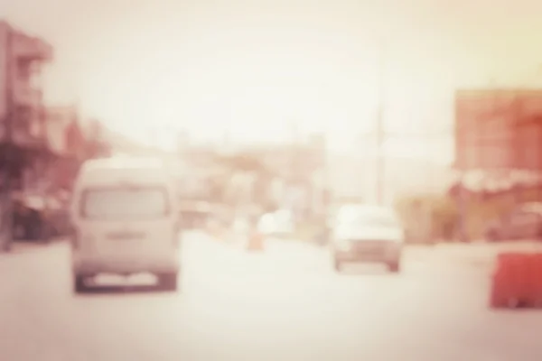 Carro na cidade — Fotografia de Stock