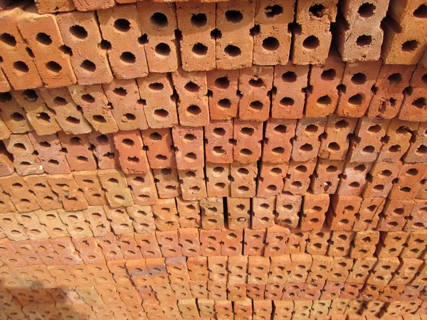 Cegły budowlane — Zdjęcie stockowe