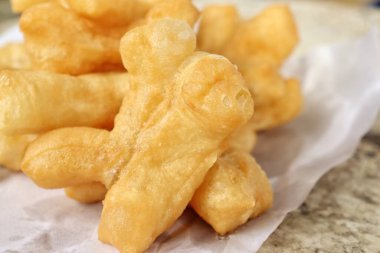 Çin yemeğinin kahvaltısı.