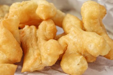 Çin yemeğinin kahvaltısı.