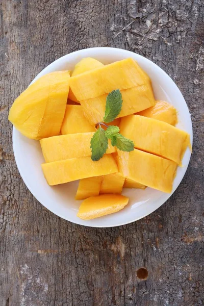 Mango Frutas Tropicales Asia Alimentos — Foto de Stock