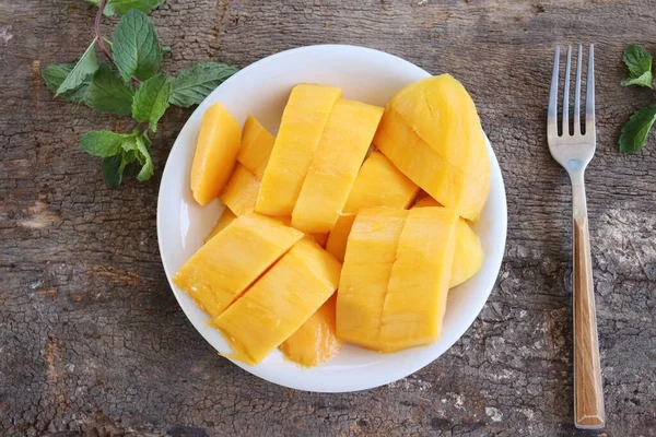 Mango Frutta Tropicale Asia Cibo — Foto Stock