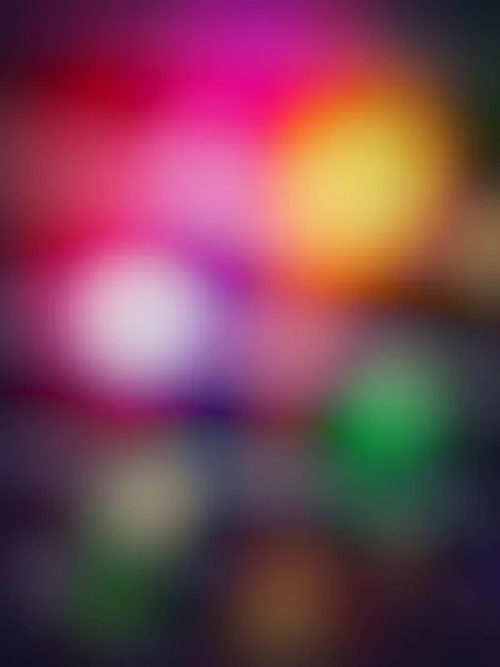 Blurred Colorful Bokeh Black Background Texture — 图库照片