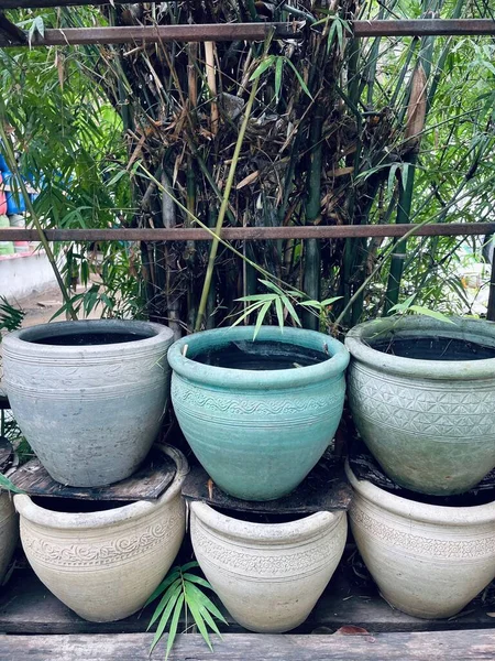 Close Empty Plant Pot — Stockfoto