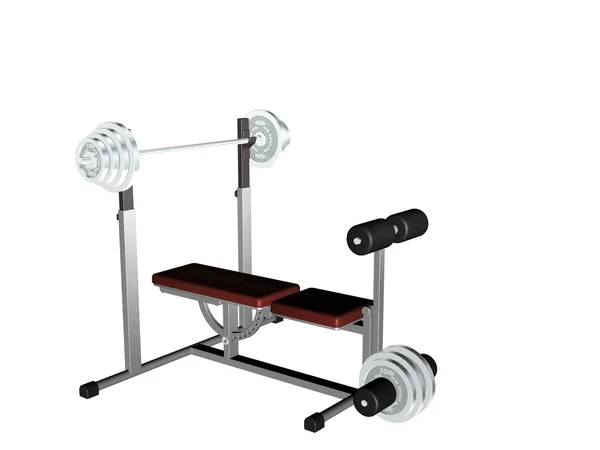 Weightlifter bench — Stock Photo, Image