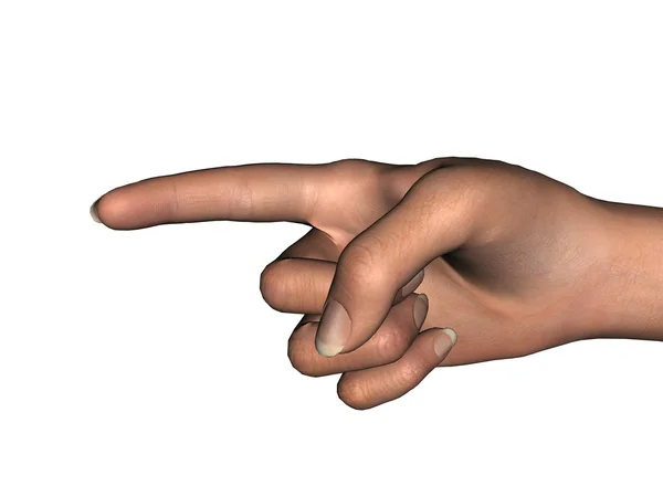 el işaret ile 3d kol